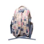 Premium Korean Checkered Waterproof Backpack for Girls - Image 2
