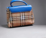 Cobalt Fusion Plaid Satchel - Image 2